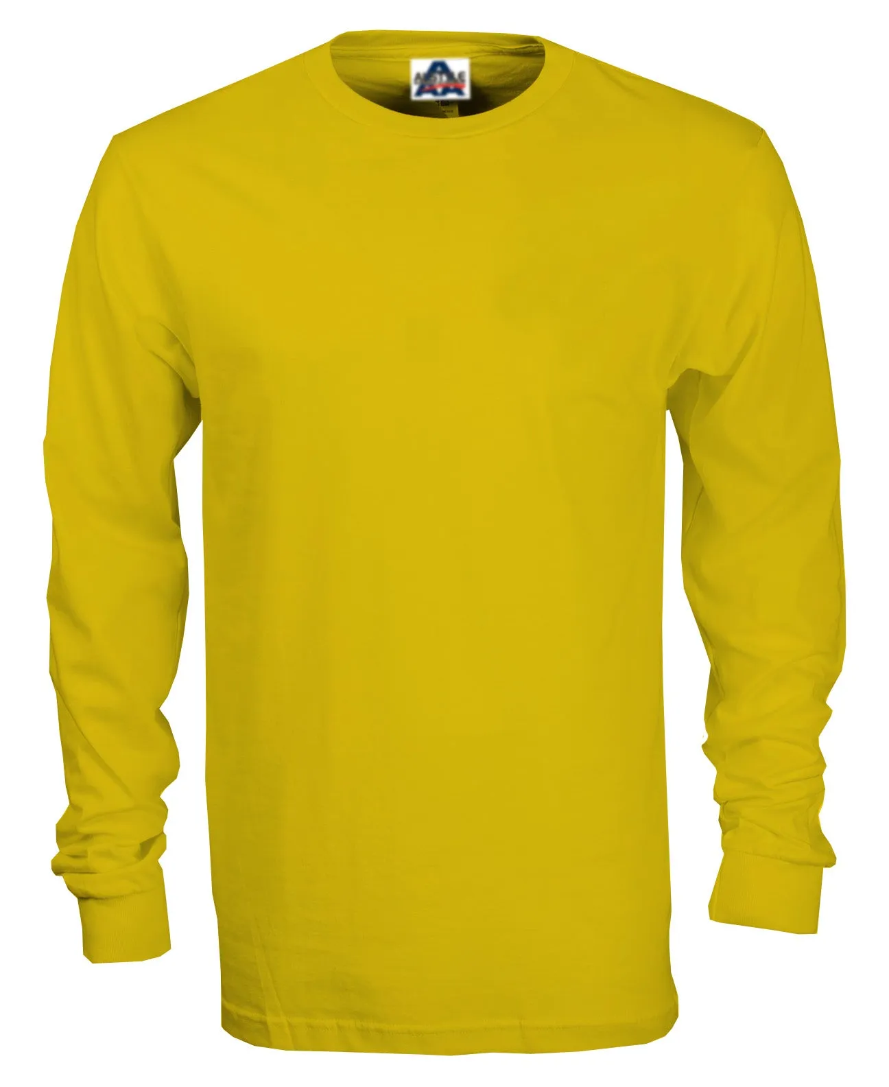 PLAIN POLY COTTON LONG SLEEVES T SHIRT