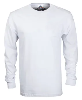 PLAIN POLY COTTON LONG SLEEVES T SHIRT