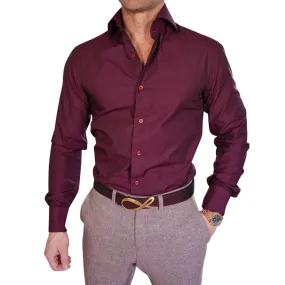 Plum Dress Shirt