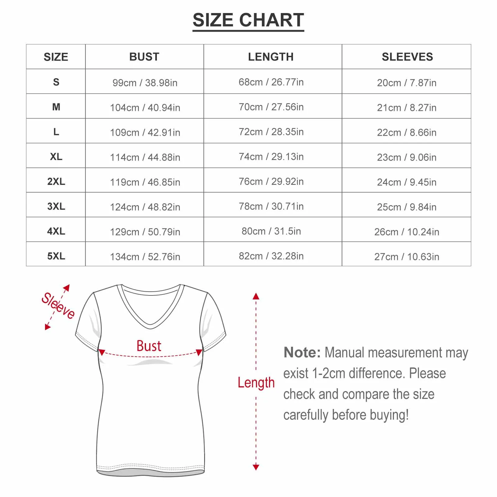 #Plus Size T-shirt-Custom Face Pink Love Plus Size V Neck T-shirt for Her Print Your Own Face on Shirt