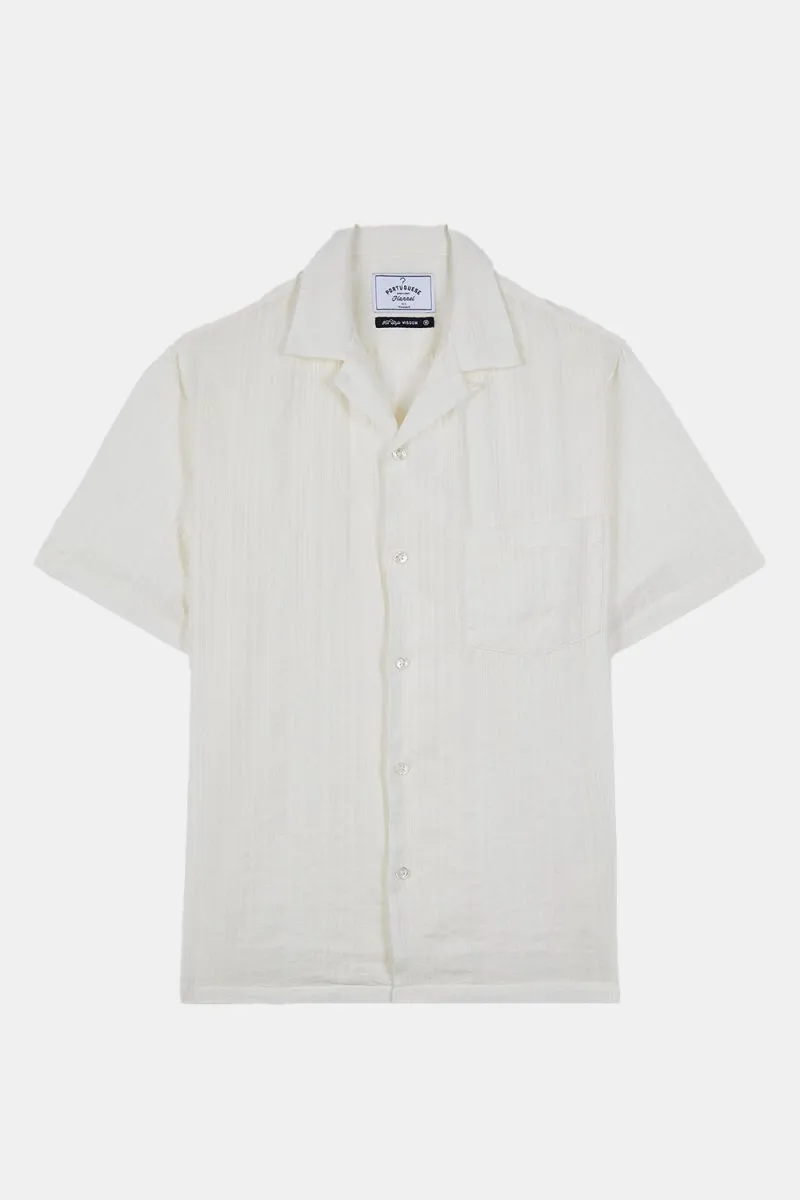 Portuguese Flannel Bahia Shirt (White)