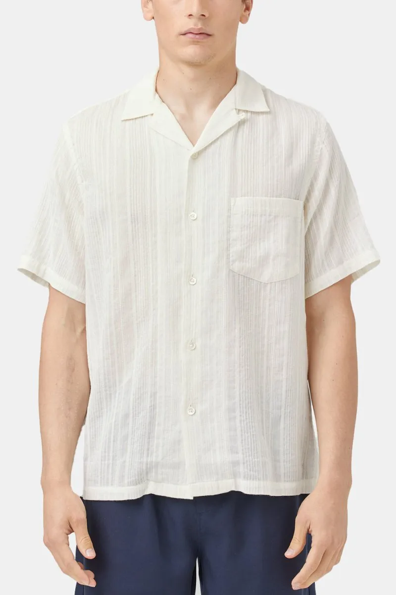 Portuguese Flannel Bahia Shirt (White)