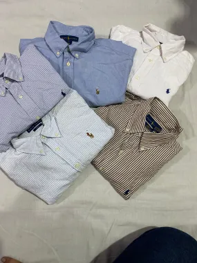 Ralph Lauren Button Down Shirts - 22 Pieces