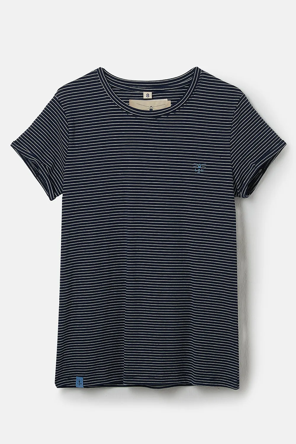 Seashore T Shirt - Midnight Stripe