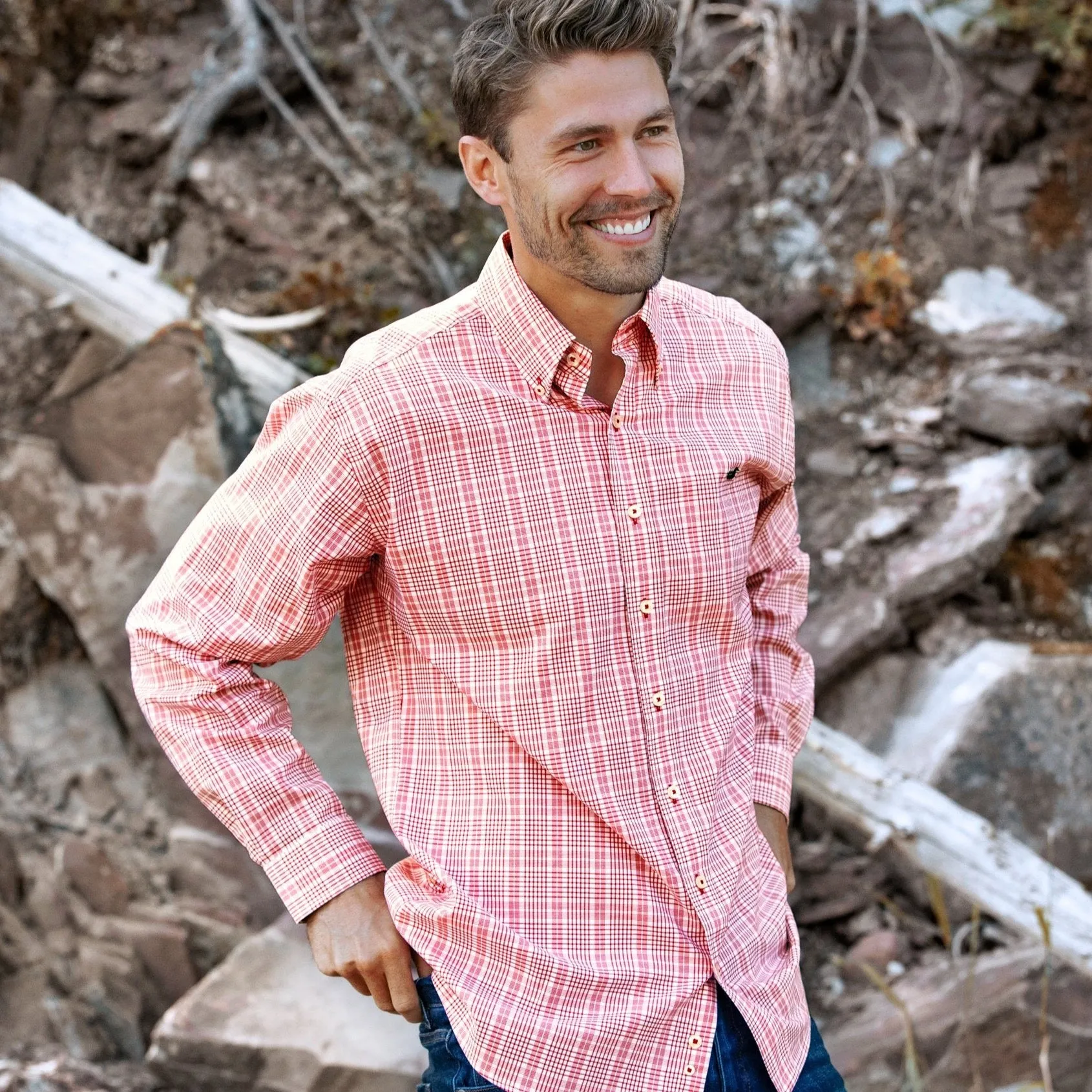 Shenandoah Performance Check Dress Shirt