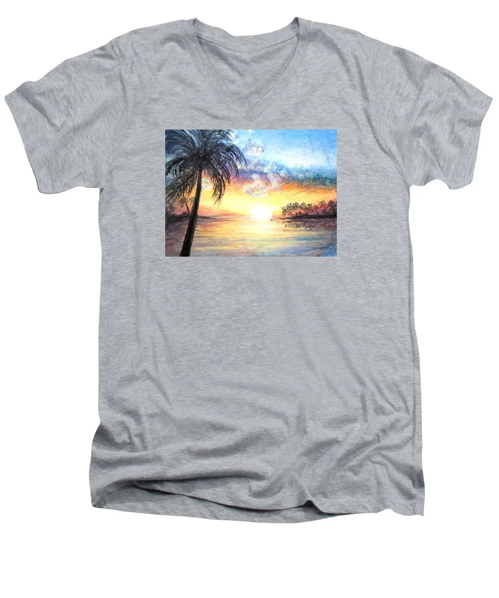 Sunset Exotics - Men's V-Neck T-Shirt