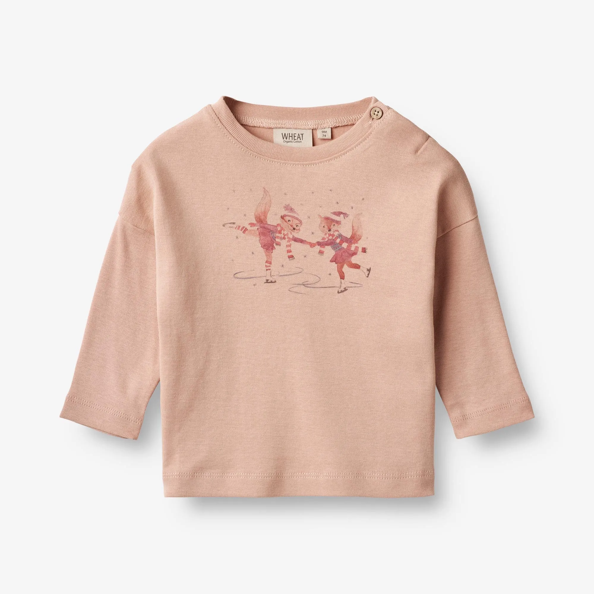 T-Shirt Skating Friends | Baby - pink sand