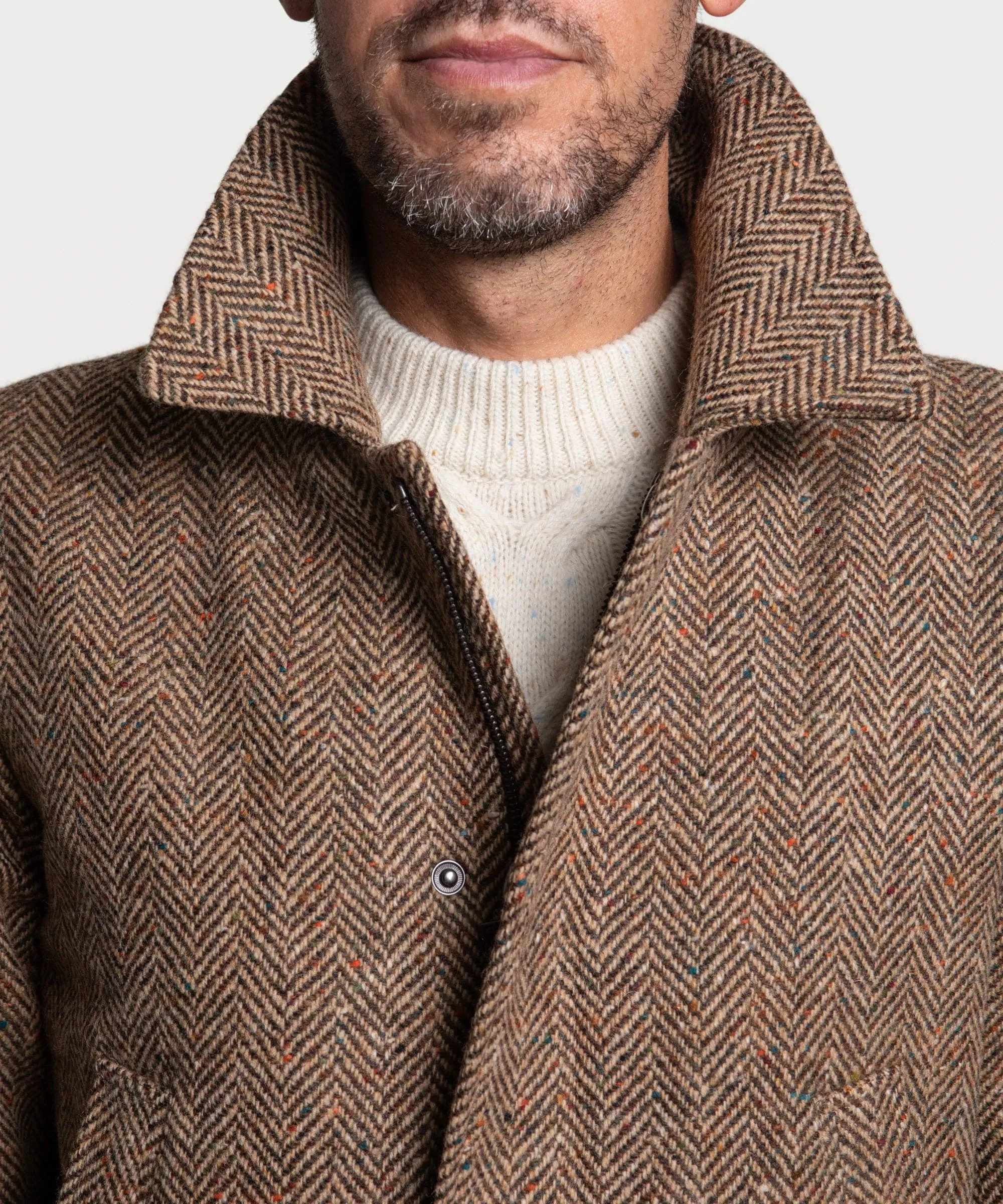 Traveller Herringbone Tweed Jacket