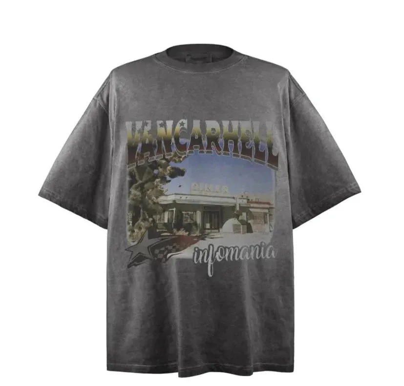 VANCARHELL Vintage Graphic T-Shirt