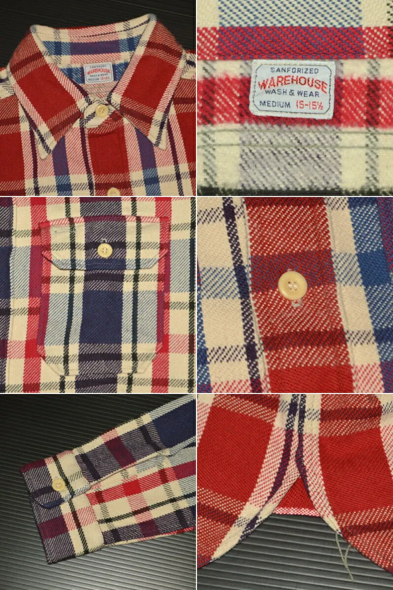 WARE HOUSE "Lot 3104 D" Flannel Shirts D