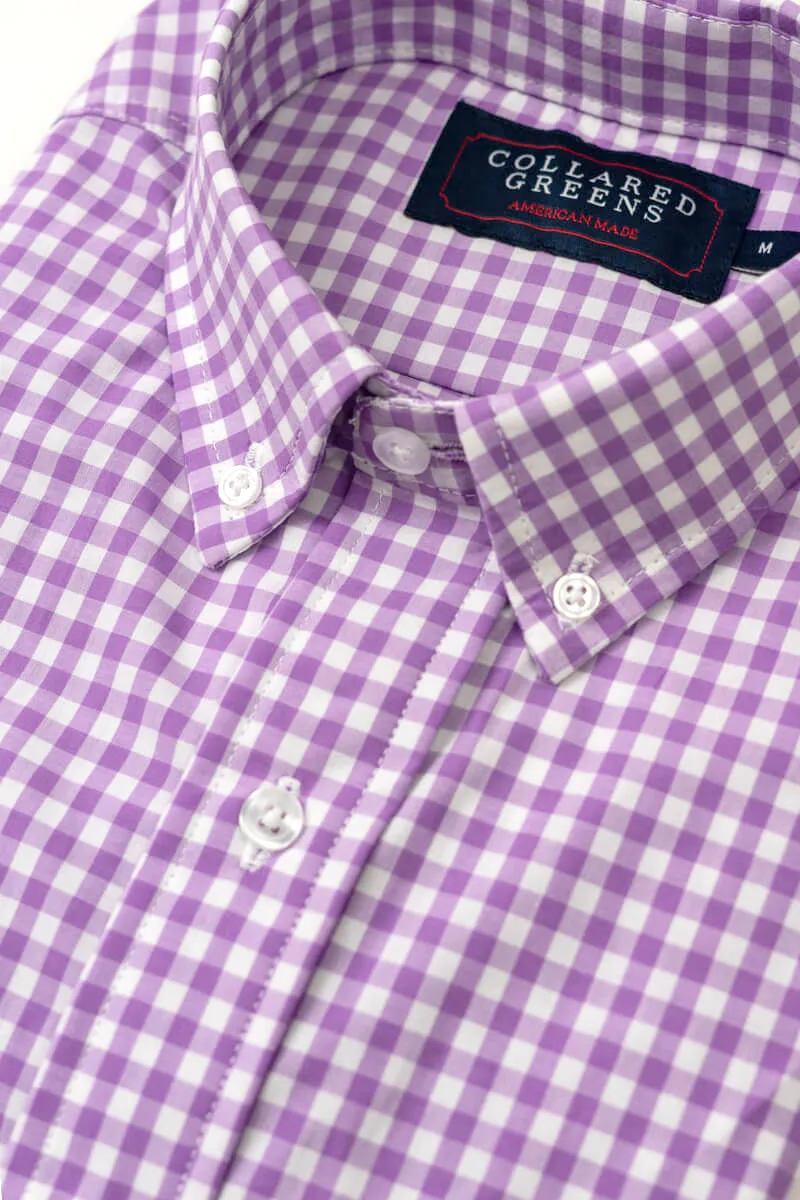 Wilton: Brookline Button Down - Violet (S)