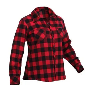 Womens Plaid Flannel Shirt