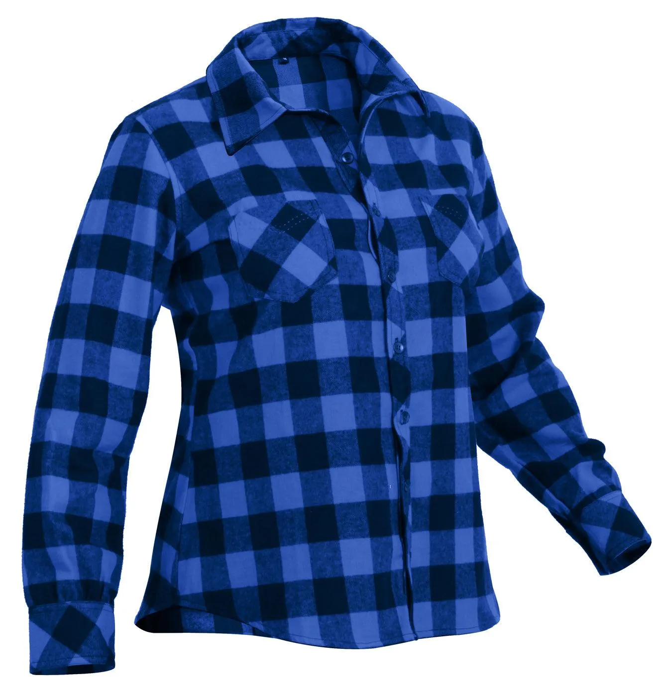 Womens Plaid Flannel Shirt