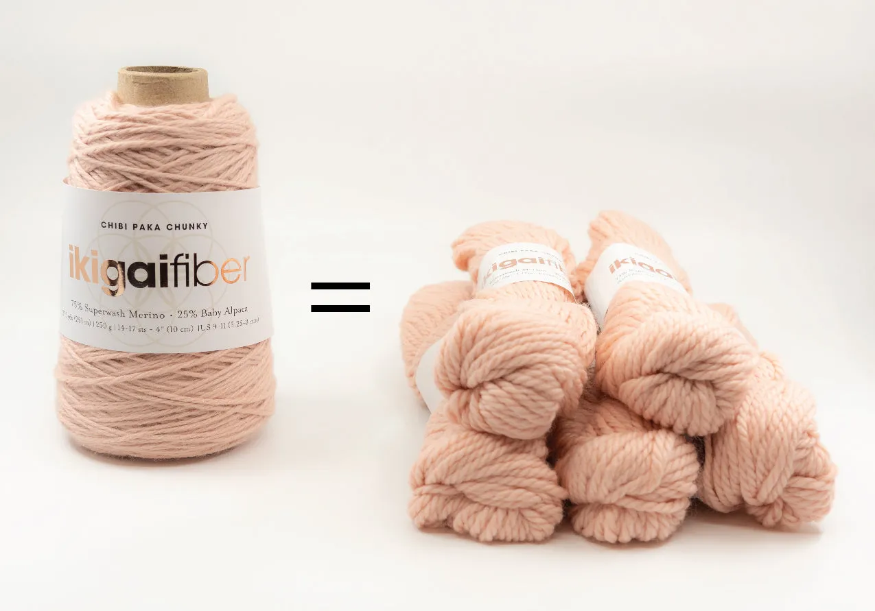 Yarn - Chibi Paka Chunky (250 g cones)