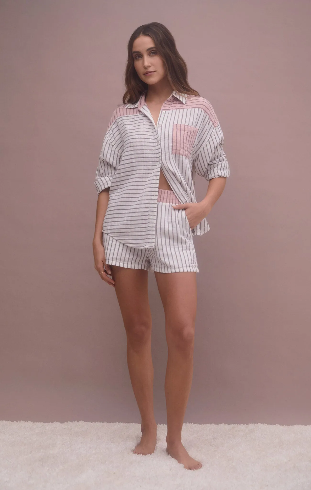 ZSU All Mixed Up Striped Shirt